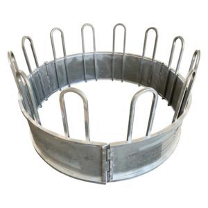 Livestock Animal Cattle / Sheep / Horse Round Bale Hay Feeder Hot Dip Galvanized
