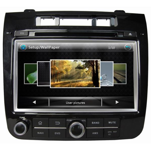 Ouchuangbo Car Navi Multimedia Radio DVD Stereo iPod RDS for Volkswagen Touareg 2010-2012 OCB-8009A