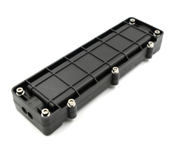 1 Tray 4 Port Fiber Joint Enclosure For Cable Connecting 12 Fibers Mechanical Seal