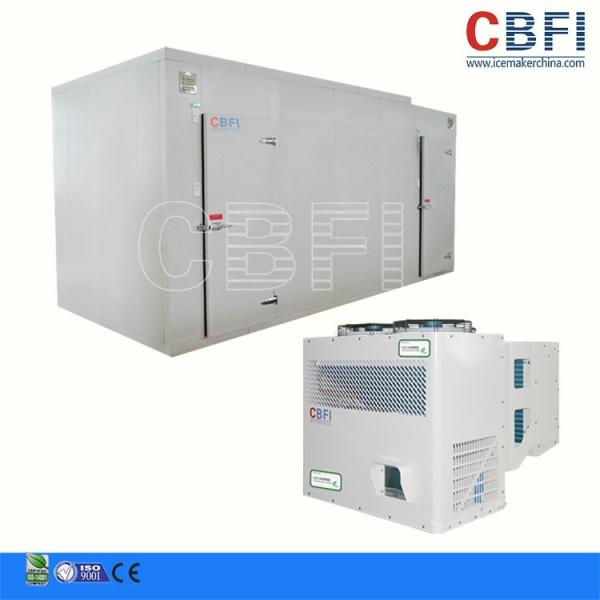 tipo refrigerar do parafuso 50HP de água comercial do ar do congelador de explosão da Doube-Fase