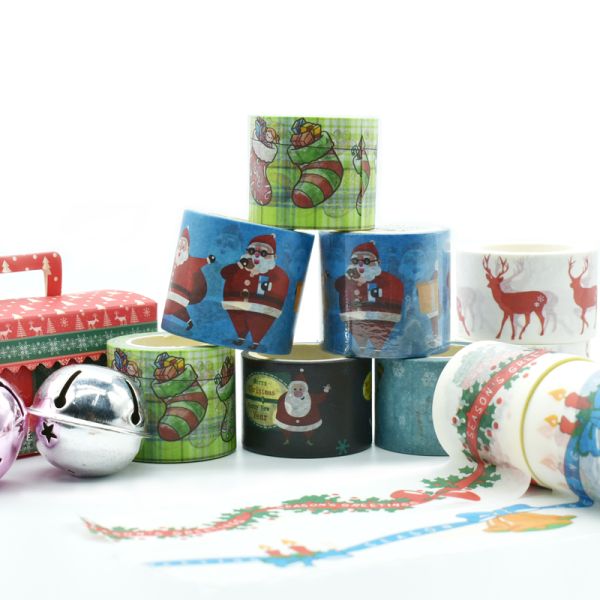 Лента Washi праздника фестиваля слипчивая CMYK DEC