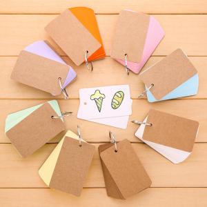 DIY 英語語彙フラッシュカード 金属リングセット