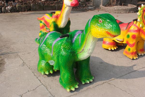 Carro de bateria vivo do dinossauro, passeios a fichas exteriores do Kiddie