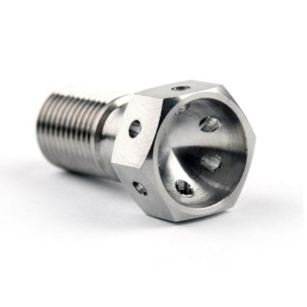 DIN GB ANSI BSW Titanium Bolts Screws Gr5 Ti6al4V Banjo Bolt Anti Corrosion