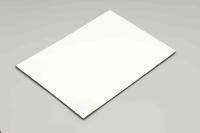 Panneau composite blanc extérieur 244cm Décoration intérieure Acp Parement intérieur