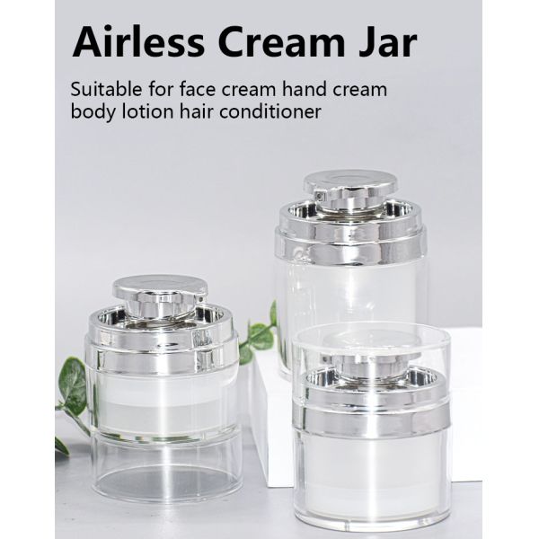 опарник круга 70g акриловый косметический безвоздушный упаковывая для сливк глаза