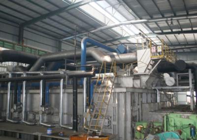 Fornalha industrial do reaquecimento da fundição do boleto de uma fresa de aço