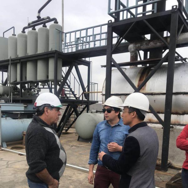 Машина для переработки нефти мощностью 16 кВт для нефтеперерабатывающего завода D2000*4000 мм