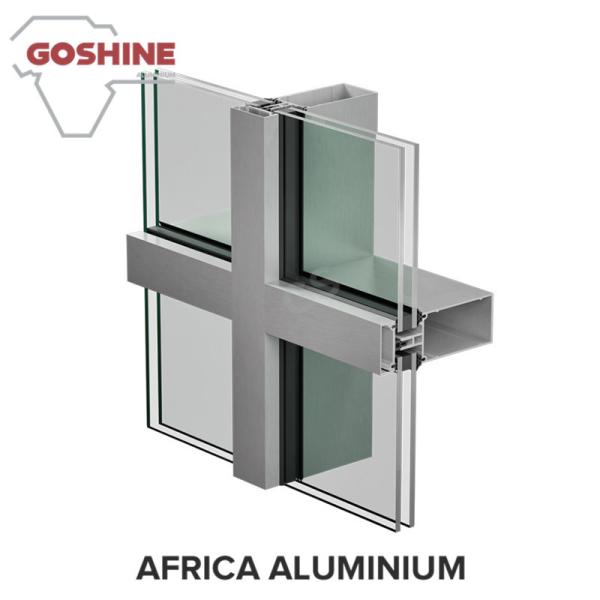 windows and doors wall aluminium extrusion profiles accessories for West Africa