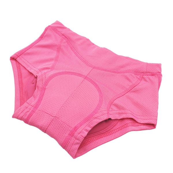 Women's Outdoor Bicycle Biker Underwear Slim Elastic Breathable Shockproof 3D Silicone Cushion Underwear