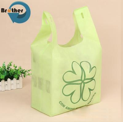 Promotional PP Non Woven TNT Bags/Polypropylene Nonwoven T Shirt Bags Bag/T-Shirt Non-Woven Vest