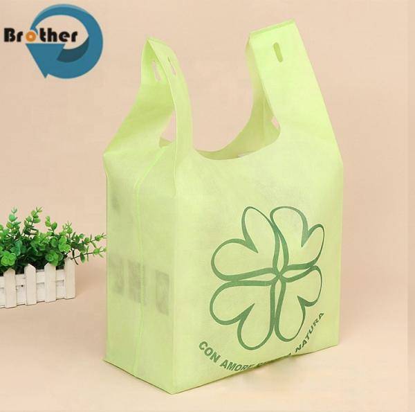 Promotional PP Non Woven TNT Bags/Polypropylene Nonwoven T Shirt Bags Bag/T-Shirt Non-Woven Vest
