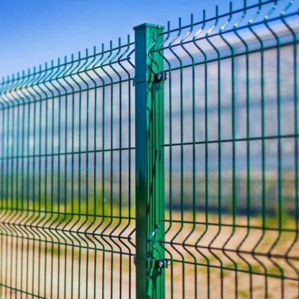 Made Of Sheet Metal 3D Bending Fence For Isolation And Site Enclosure