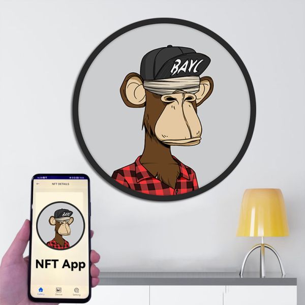 23,6" écran Android de rond d'affichage d'affichage à cristaux liquides de NFT