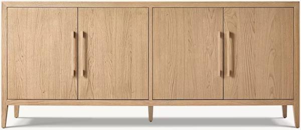 Modern Bedroom Console Table Furniture With Walnut Finish And Roller Shutter Door Cabinet
