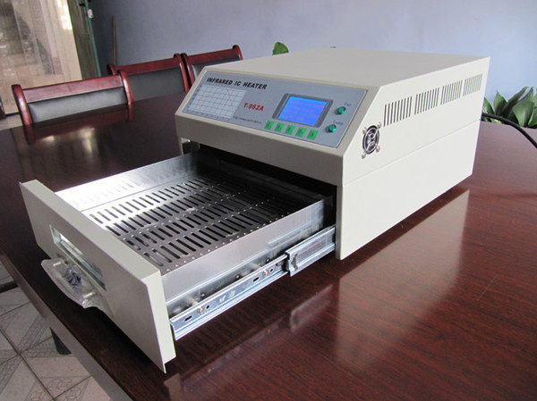 PCB Pick And Place Machine chmt48va Solder Paste Stencil printer Machine T962a Reflow Oven