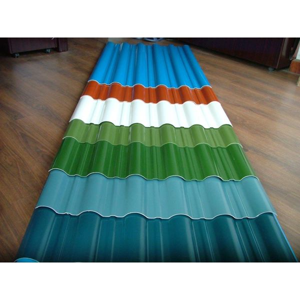 Customized Color CGCC DX51D+Z Pre Painted Corrugated Steel Roof Sheets for Roofing and Wall Cladding