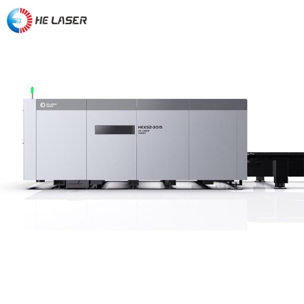 3kw 6000w Iron Laser Cutter , CNC Fiber Laser Cutting Machine For Metal Sheet