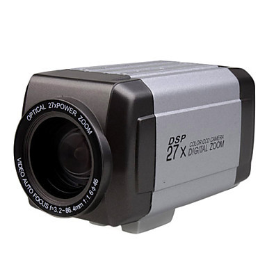 540TVL 27X Optical Zoom Camera With 1/4 SONY CCD + High Speed Focus 