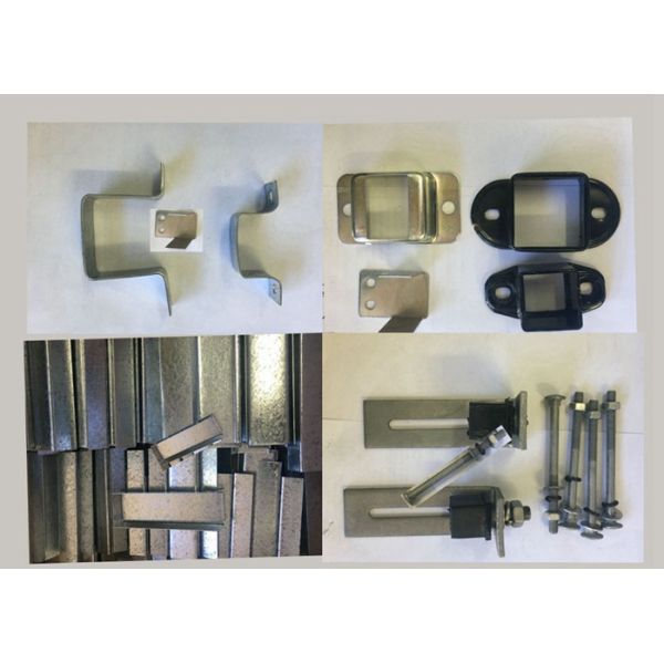 Horizontal Steel Automatic Driveway Gates Remote Control For Industrial Park