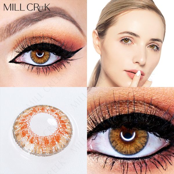 Natural Colored Amethyst Eye Contacts Lens Non Prescription