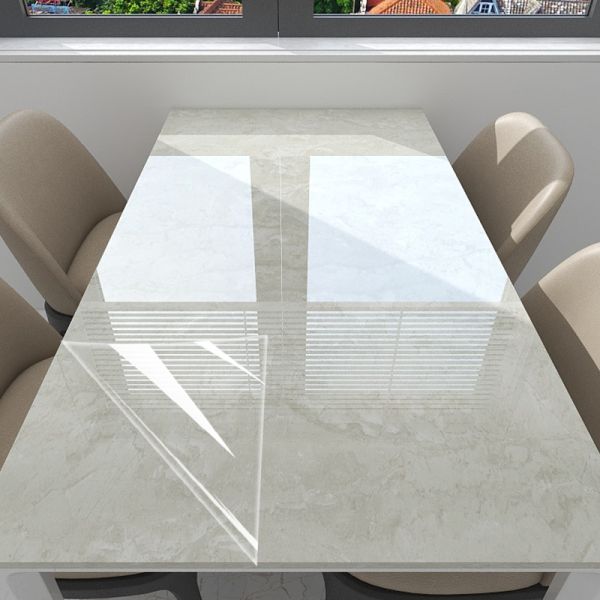 100% Transparent Furniture Protective Film 0.16mm Clear Adhesive Table Protector