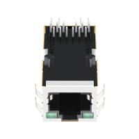 A base-T 1000 de L826-1G1T-32-F Tab Up Low Profile Rj 45 módulos de conector esverdeia/verde conduzida