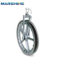 CAS Single Conductor Cable Pulley Blocks Wire Rope Sheaves Conductor Cable Pulley