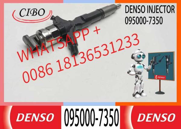 Inyector de combustible diésel 095000-7350 23670-30210 para Toyota LAND CRUISER 1KD-FTV D-4D PRADO J120 EURO Partes del motor del camión