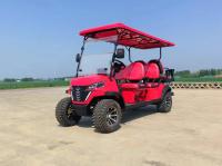 Rose Pink 4+2 Seat Carrinho Elétrico de Golfe 4kw Modelo Off-Road