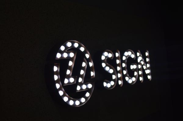 Stainless Steel 3D LED Acrylic Signage , Outdoor Lighted Letters For Buildings