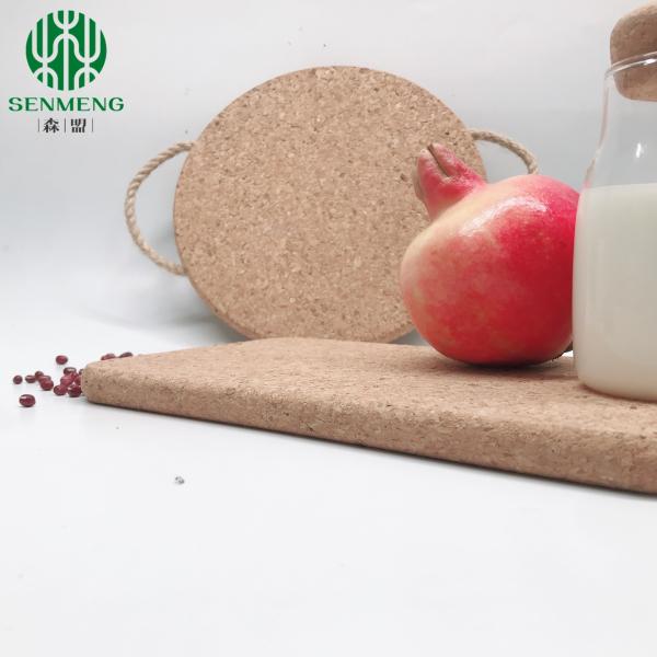 Eco-Friendly Wood Coasters Mats Home Hot Pot Cork Placemats