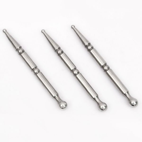 Customized Logo Availabled Stainless Steel Massage Manual Acupuncture Pen for Full-body Reflexology Tools Acupressure Pen