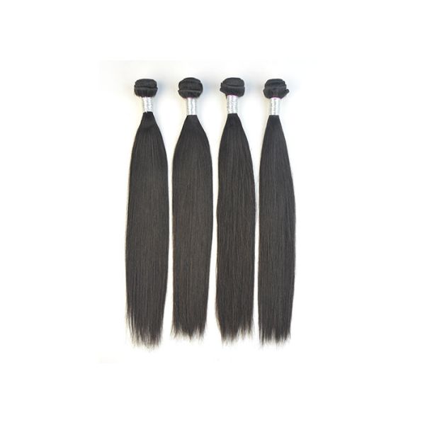 100G Virgin Peruvian Hair Extensions , Silky Straight Human Hair