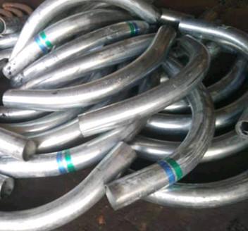 ASME B16.9 Galvanized Long Radius Bends , 48inch 180 Degree Pipe Bend