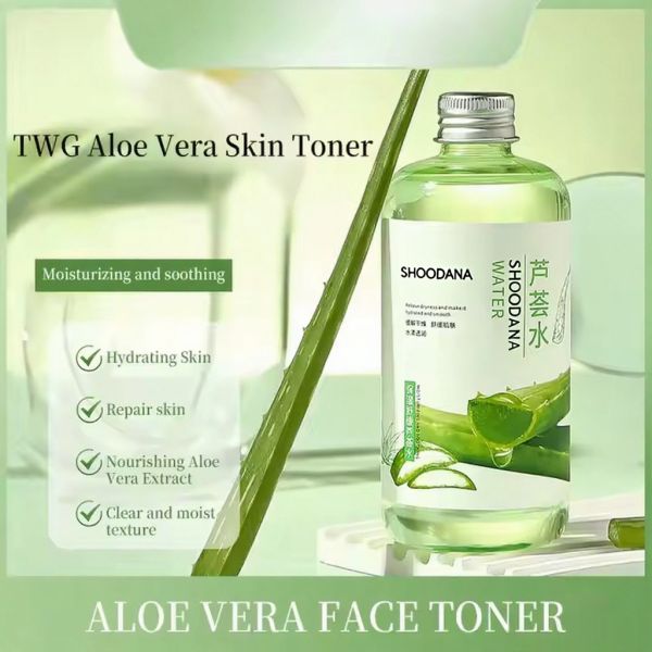 Tónico Facial de Aloe Vera Producto Calmante para el Cuidado Facial Cuidado de la Piel Reparación de la Piel Hidratante Tónico de Aloe Vera para la Piel
