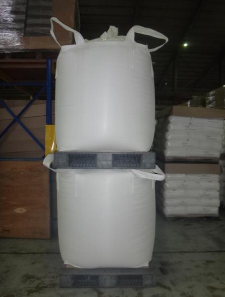White Color One Ton Fibc Jumbo Bags Bottom Spout 40 X 50cm For Fatty Acids
