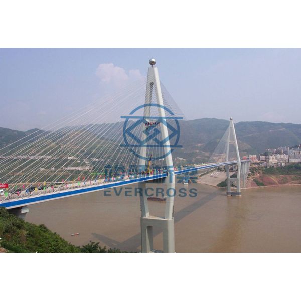 Окрашенный кабель Подвесный мост Долговечность кабель прямой мост OEM