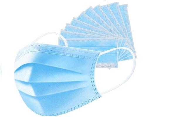 FDA Certified 3 Ply Disposable Face Mask Non Woven Easy Breathing