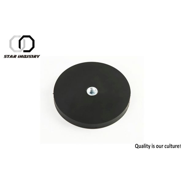 High Durability LED Light Magnets , Strong Holding Rubber Magnet Base