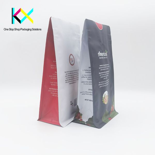 Customized VMPET Packaging Bags Digital Printed Food Pouched With Zipper