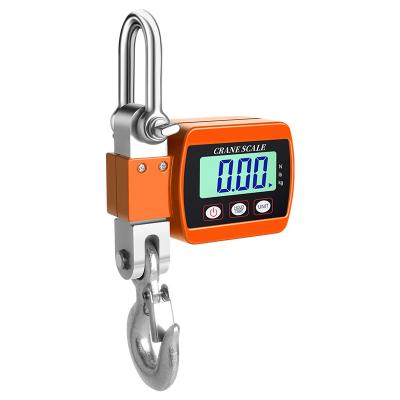 LCD Display Portable Digital Crane Scale 300 kg Scale With Hooks for Farm Hunting Fishing Outdoor Mini Gram Scale