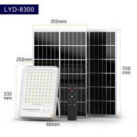 As luzes de inundação do diodo emissor de luz da energia solar impermeáveis ​​luz solar do brilho alto