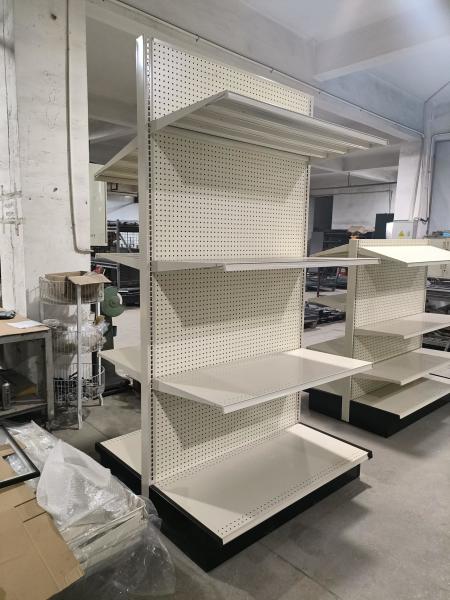 800lbs Supermarket Gondola Shelving & Retail Store Fixtures For Merchandising