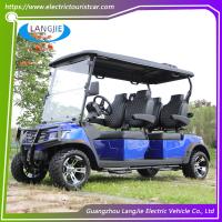 Carro de caça elétrico de 4 lugares personalizado com motor AC de 5 kW e alcance de 80 km para aventuras ao ar livre