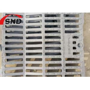 Grille de caniveau en fonte ductile à haute résistance GGG50 avec excellent drainage et conception antidérapante