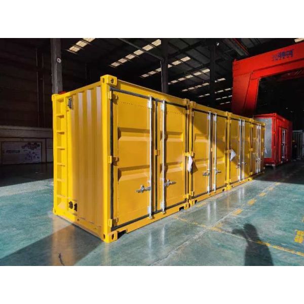 1250kva Soundproof Genset Cummins Perking WEICHAI Genset On Container