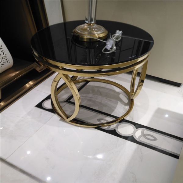 steel Metal furniture and Metal Material table legs or chair with mirror polished