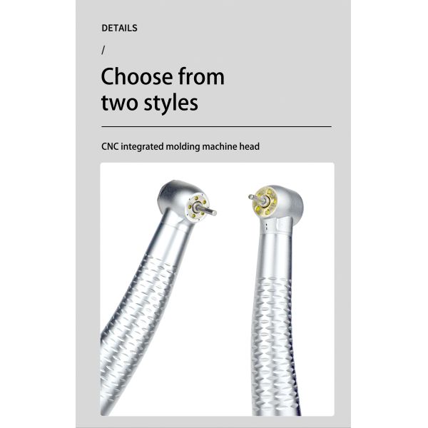Large Torque High Speed Dental Drill 0.25Mpa-0.3Mpa Fast Handpiece