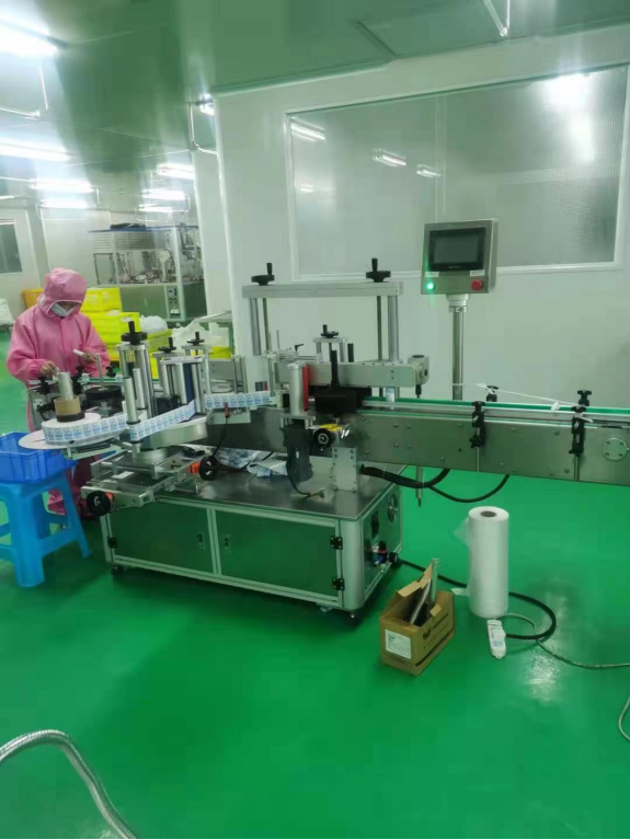 Машина для маркировки косметических изделий JYJ Round Bottle Labeling Machine 3000mm*1450mm*1700mm